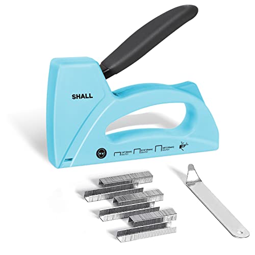 Modern SHALL Light Duty Staple Gun for Wood - Upholstery Staple Set