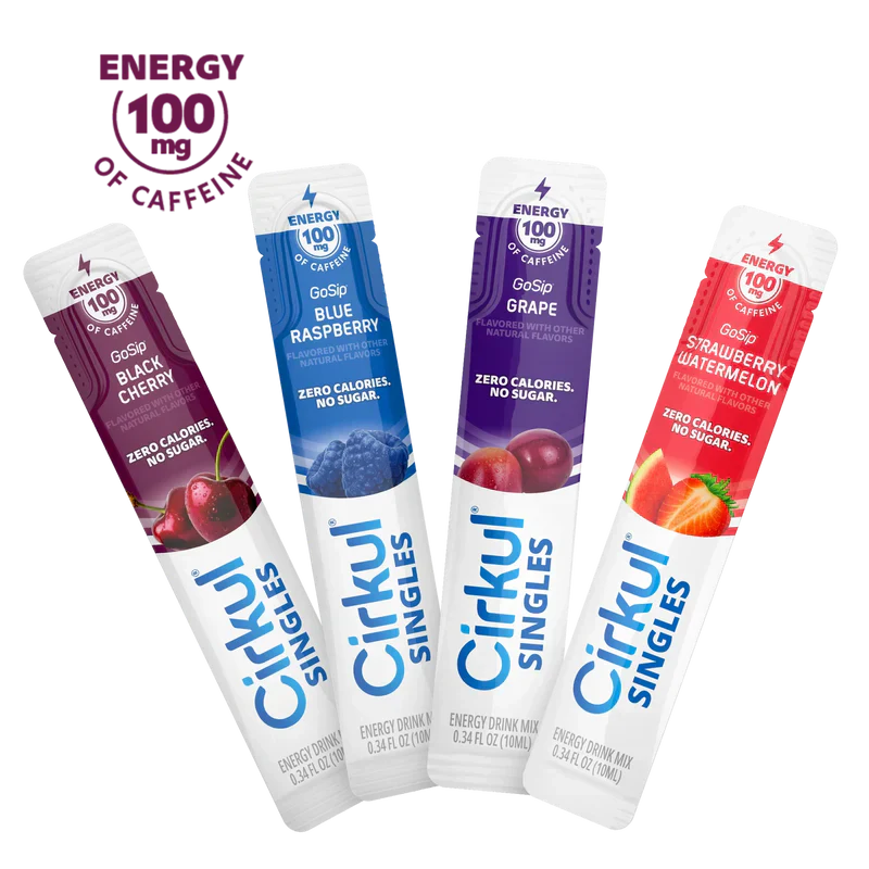 Vitamin-Infused 16-Pack Singles GoSip Bundle H74N - Zero-Calorie Multi-Flavor Sip Pods for Water Bottle - Default Title