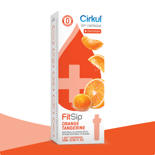 Vitamin-Infused FitSip Orange Tangerine MT2P - Electrolyte Hydration Enhanced Taste Cartridges - Default Title