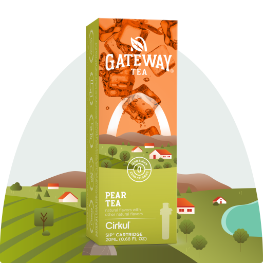 Natural Fruit Flavored Gateway Pear Tea KXH2 - Vitamin-Infused Natural Refreshing Flavor Core - Default Title