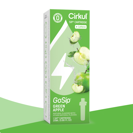 Vitamin-Infused GoSip Green Apple U1U4 - Vitamin-Infused Natural Refreshing Flavor Core - Default Title