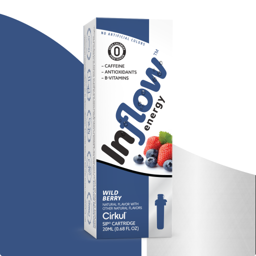 Zero-Calorie Inflow Energy Wild Berry VQ6U - Electrolyte Hydration Enhanced Taste Cartridges - Default Title