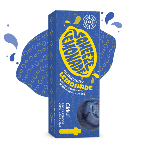 Sugar-Free Squeeze Blueberry Lemonade IU8A - Electrolyte Hydration Enhanced Taste Cartridges - Default Title