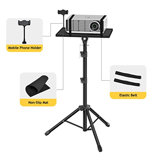Smart Home Facilife Projector Stand Tripod - Laptop Tripod Projector Stand Adjustable for Daily Use