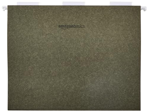 Minimalist Basics Hanging File Folders for Documents, Letter Essentials