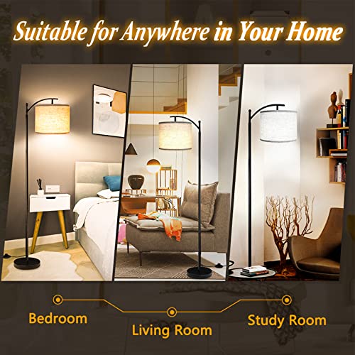 ROTTOGOON Floor Lamp for Living Room with