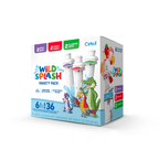 Vitamin-Infused Wild Splash 6-Pack Variety Pack 2TB7 - Sugar-Free Fruit Flavor Cartridge Refill Detail
