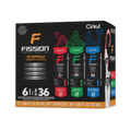 Vitamin-Infused Fission 6-Pack Variety Pack 97EI - Zero-Calorie Multi-Flavor Sip Pods for Water Bottle - Default Title