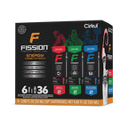 Vitamin-Infused Fission 6-Pack Variety Pack 97EI - Zero-Calorie Multi-Flavor Sip Pods for Water Bottle - Default Title