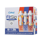 Zero-Calorie FitSip 6-Pack Variety Pack HE3H - Electrolyte Hydration Enhanced Taste Cartridges - Default Title