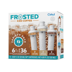 Vitamin-Infused Frosted Iced Coffee 6-Pack Variety Pack RAJT - Zero-Calorie Multi-Flavor Sip Pods for Water Bottle - Default Title