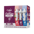 Refreshing Electrolyte GoSip 6-Pack Variety Pack CB6Q - Electrolyte Hydration Enhanced Taste Cartridges - Default Title