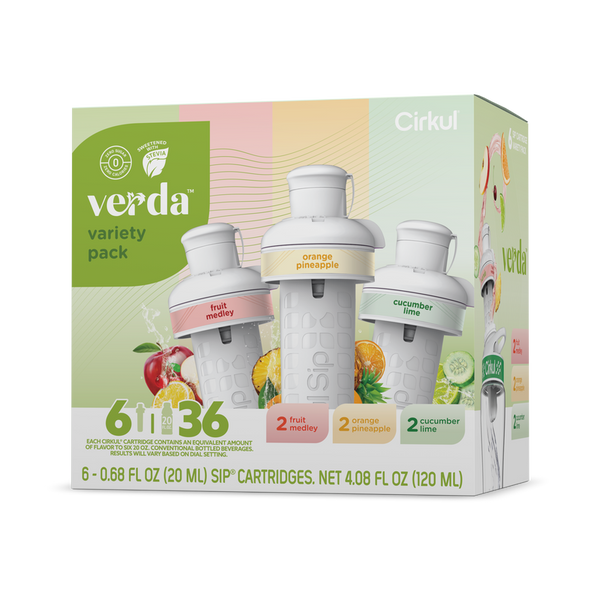Vitamin-Infused Verda 6-Pack Variety Pack CT2I - Vitamin-Infused Natural Refreshing Flavor Core - Default Title