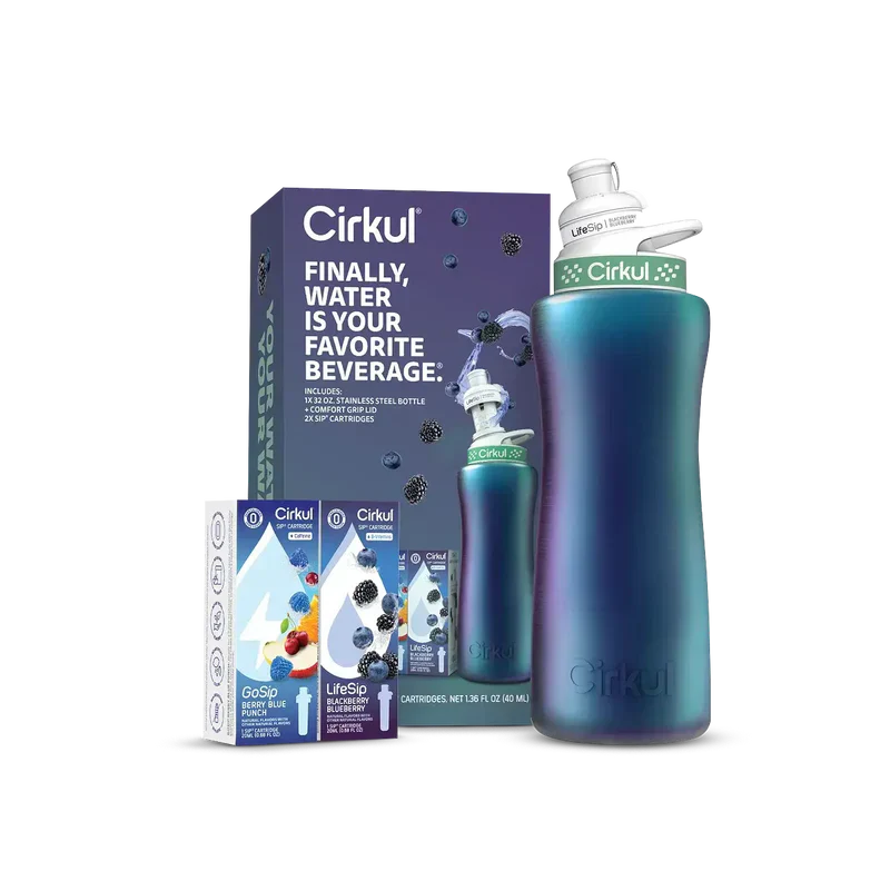 Deliciously Squishy 32oz. Chameleon Stainless Steel Bottle Starter Kit 95KR - Fun Food Fidget Cookie Squishable Toy - Default Title