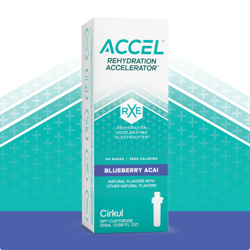 Refreshing Electrolyte Accel Blueberry Acai YMRJ - Sugar-Free Fruit Flavor Cartridge Refill - Default Title