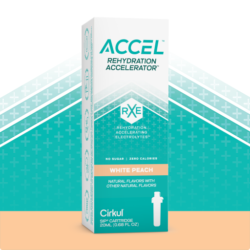 Refreshing Electrolyte Accel White Peach PJ1B - Electrolyte Hydration Enhanced Taste Cartridges - Default Title