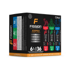 Vitamin-Infused Fission 6-Pack Variety Pack 97EI - Zero-Calorie Multi-Flavor Sip Pods for Water Bottle Detail
