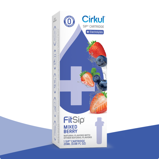 Zero-Calorie FitSip Mixed Berry EWZJ - Vitamin-Infused Natural Refreshing Flavor Core - Default Title