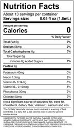 Natural Fruit Flavored GoSip Citrus Tango NOZA - Electrolyte Hydration Enhanced Taste Cartridges Detail