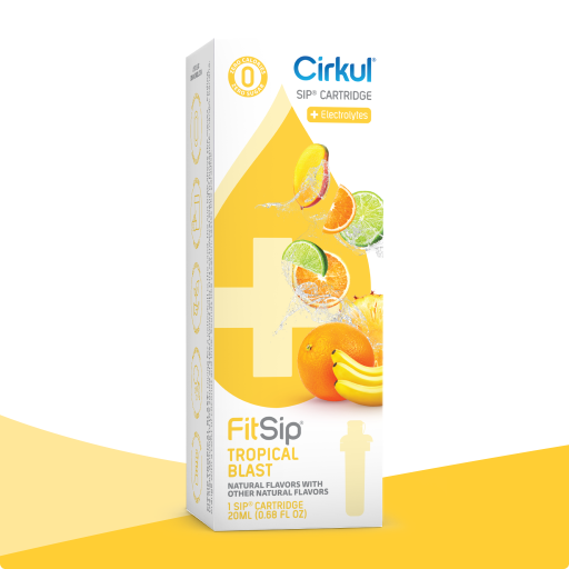 Sugar-Free FitSip Tropical Blast YWXV - Sugar-Free Fruit Flavor Cartridge Refill - Default Title