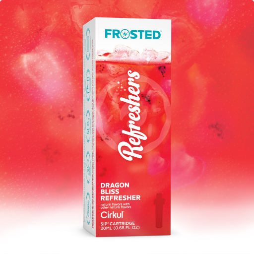 Vitamin-Infused Frosted Dragon Bliss Refresher 3YSL - Vitamin-Infused Natural Refreshing Flavor Core - Default Title