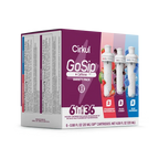 Refreshing Electrolyte GoSip 6-Pack Variety Pack CB6Q - Electrolyte Hydration Enhanced Taste Cartridges Detail