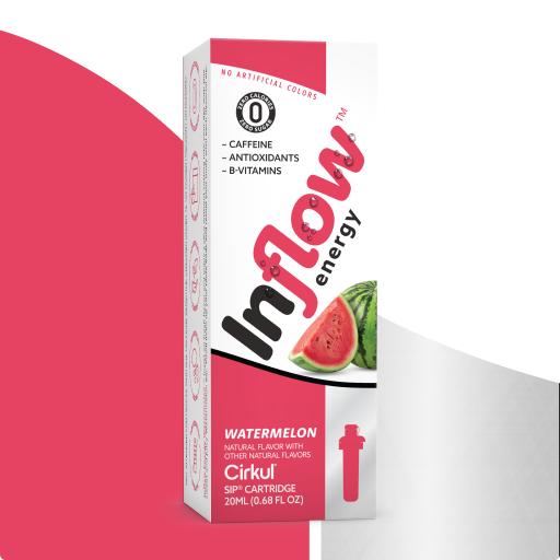 Zero-Calorie Inflow Energy Watermelon 8J1M - Electrolyte Hydration Enhanced Taste Cartridges - Default Title