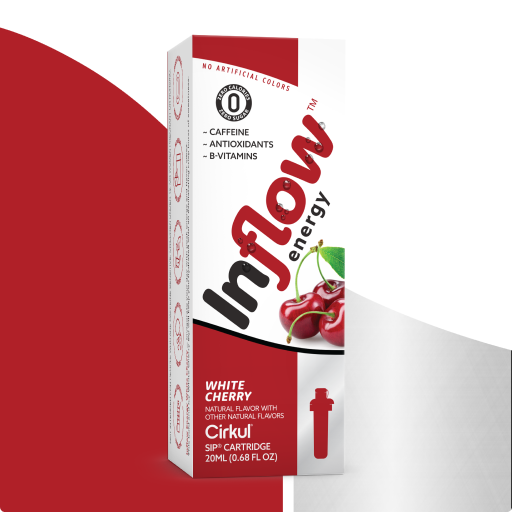Vitamin-Infused Inflow Energy White Cherry XBHC - Zero-Calorie Multi-Flavor Sip Pods for Water Bottle - Default Title