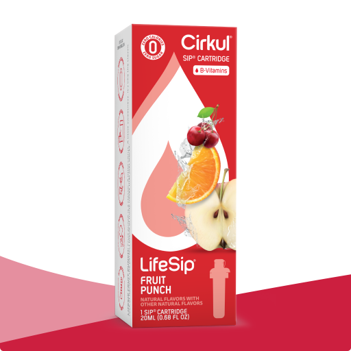 Natural Fruit Flavored LifeSip Fruit Punch EF28 - Sugar-Free Fruit Flavor Cartridge Refill - Default Title