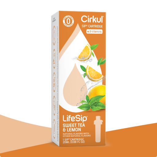 Refreshing Electrolyte LifeSip Sweet Tea & Lemon U4J6 - Zero-Calorie Multi-Flavor Sip Pods for Water Bottle - Default Title