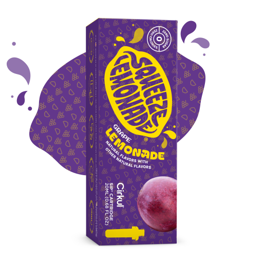 Natural Fruit Flavored Squeeze Grape Lemonade QJ8Y - Vitamin-Infused Natural Refreshing Flavor Core - Default Title