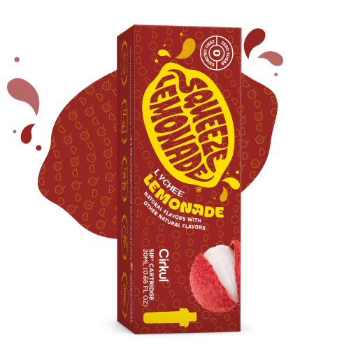 Natural Fruit Flavored Squeeze Lychee Lemonade BWJ6 - Sugar-Free Fruit Flavor Cartridge Refill - Default Title