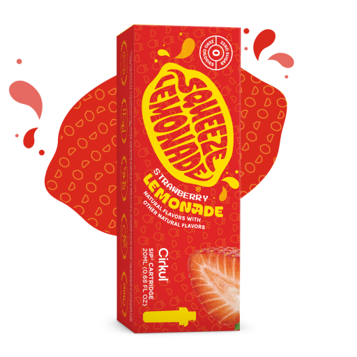 Zero-Calorie Squeeze Strawberry Lemonade 8PNR - Zero-Calorie Multi-Flavor Sip Pods for Water Bottle - Default Title