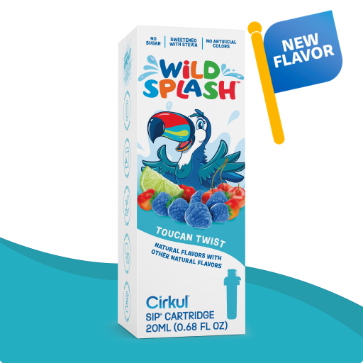 Vitamin-Infused Wild Splash Toucan Twist PF3X - Zero-Calorie Multi-Flavor Sip Pods for Water Bottle - Default Title