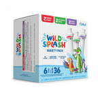 Vitamin-Infused Wild Splash 6-Pack Variety Pack 2TB7 - Sugar-Free Fruit Flavor Cartridge Refill Detail